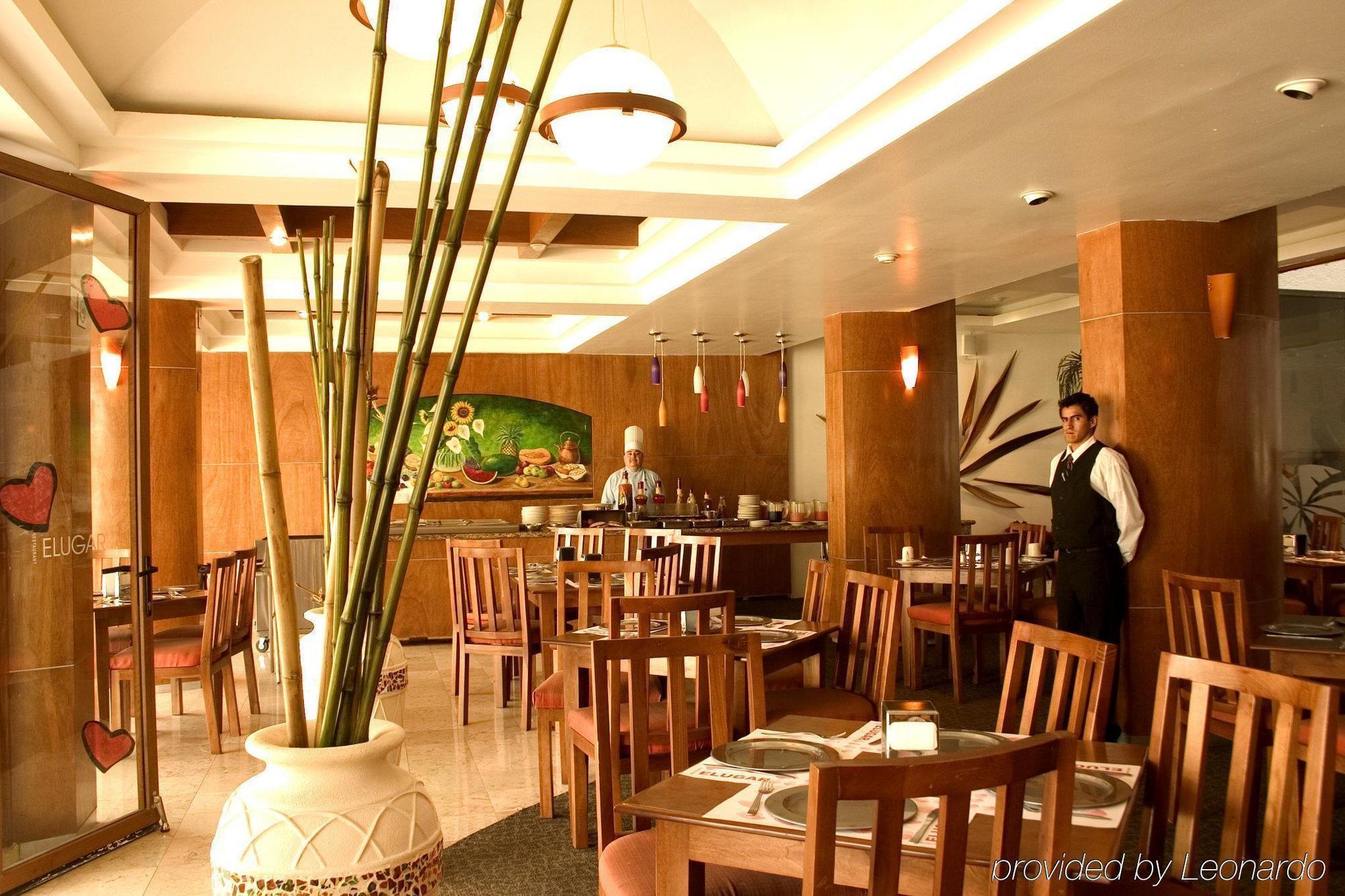 Hotel Emily Pachuca Restoran foto